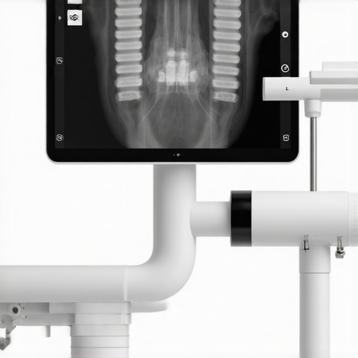 Digital X-ray and intraoral camera in dental clinic