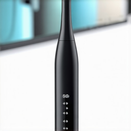 Electric toothbrush with app displaying brushing data
