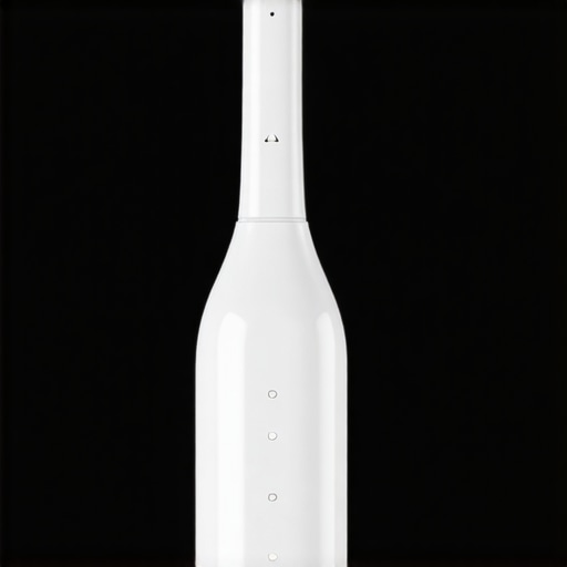 Smart Electric Toothbrush in Action A modern electric toothbrush with digital features helping improve oral hygiene