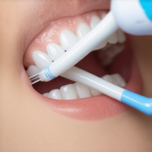 The best way to clean around a permanent dental bridge or crown
