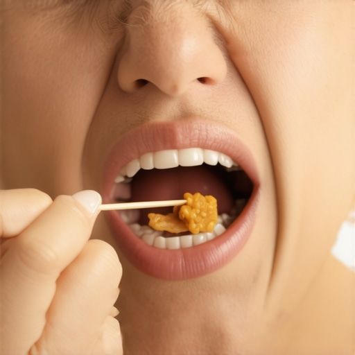 The danger of using toothpicks to dislodge food