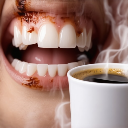 The reason your morning coffee is staining your teeth so fast