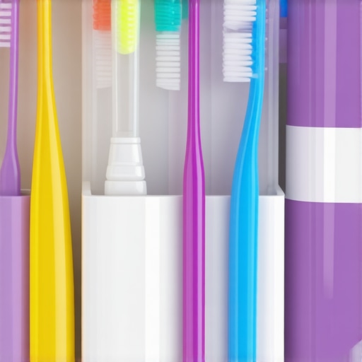Effective Dental Tool Storage for Long-Term Use A display of clean, organized dental hygiene tools and storage devices