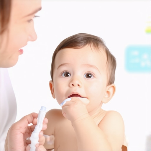 How to handle a toddler who refuses to spit out toothpaste