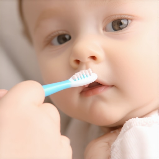 How to introduce a toothbrush to your infant