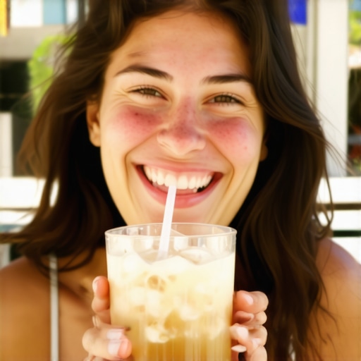 How to keep your smile bright while drinking daily iced coffee