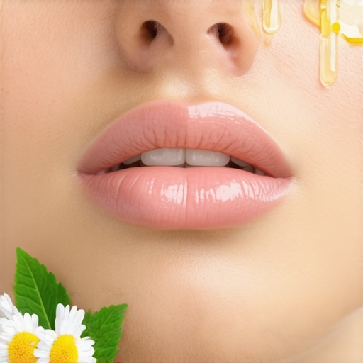 Natural Remedies for Canker Sores Herbal remedies like honey and aloe vera being applied to soothe a mouth sore.