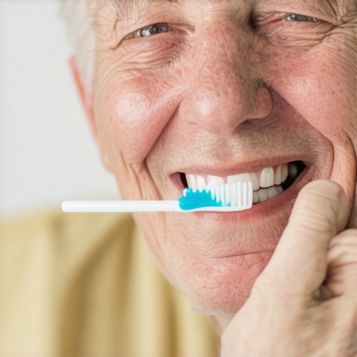 The benefit of switching to a high-fluoride paste after 40