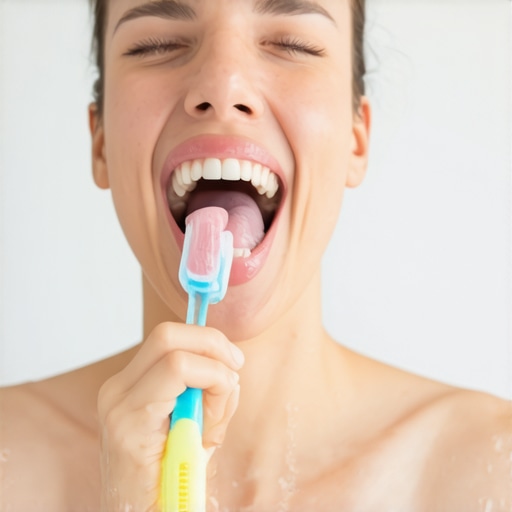 The benefit of using a tongue scraper every morning