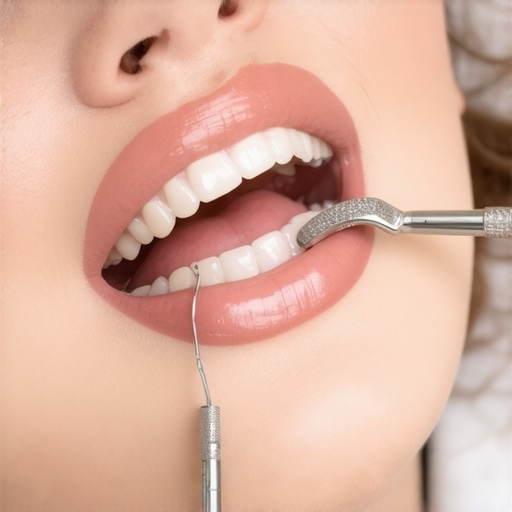 The best way to clean a permanent retainer