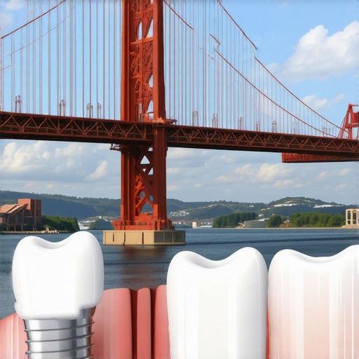 The difference between a bridge and a dental implant