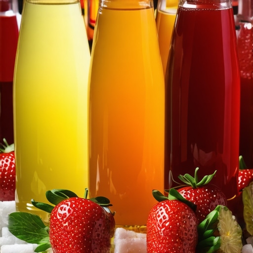 The hidden sugar content in flavored sparkling waters