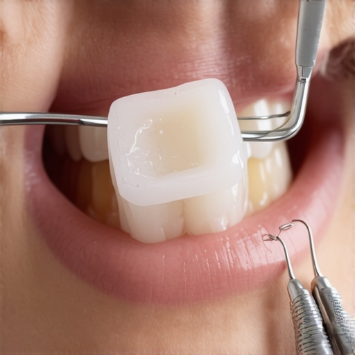 The ice cube test for identifying a hidden tooth crack