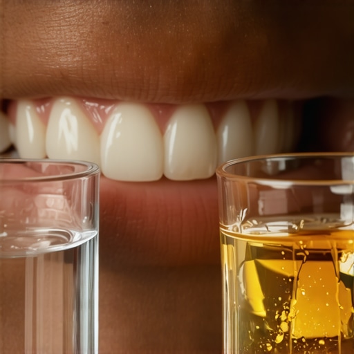 The link between dehydration and yellowing tooth enamel