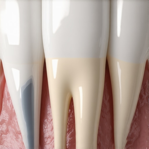 Why some crowns have a metal line at the gum
