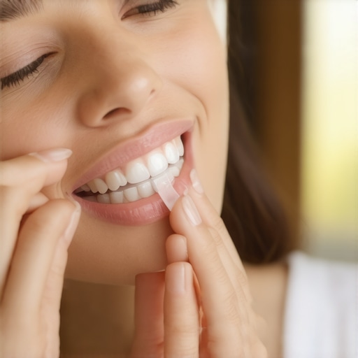 How to safely use whitening strips on slightly crooked teeth