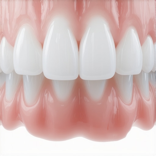 The reason your teeth look translucent at the bottom edges