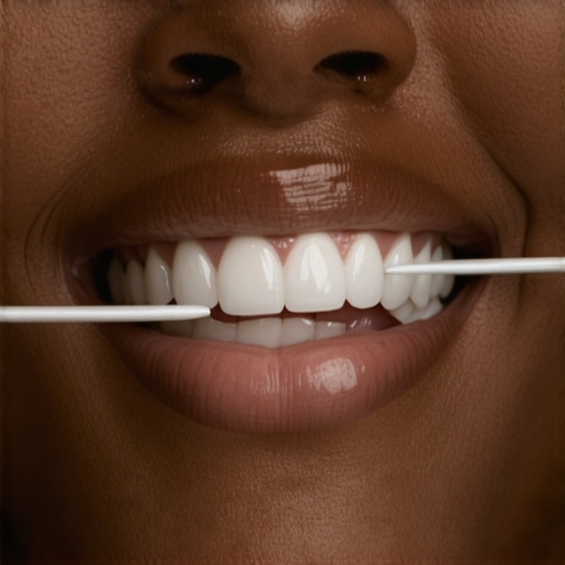 The safest way to remove food stuck between your teeth