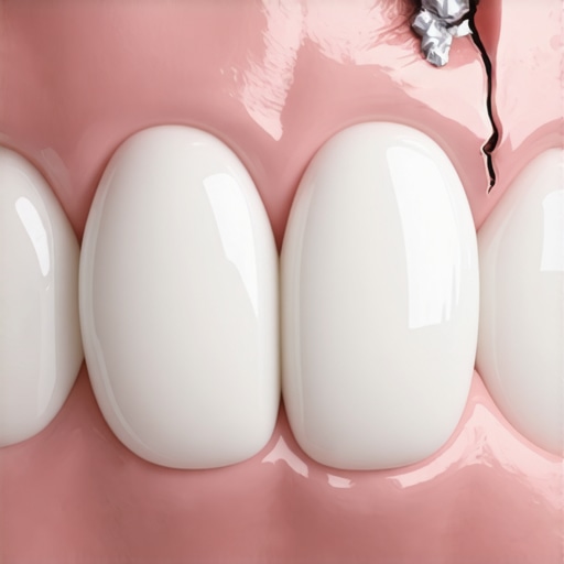 What happens if you ignore a small chip in your dental crown for too long