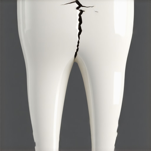 What to do if you find a small crack in your front tooth enamel