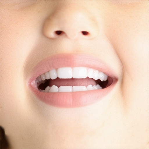 Why your toddler has white spots on their front teeth