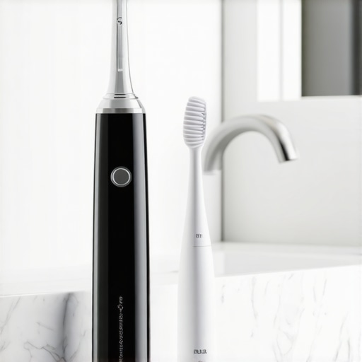 Electric toothbrush and water flosser for professional-grade home oral care