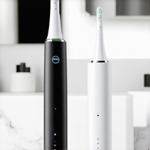 Electric toothbrush and water flosser for crown maintenance.