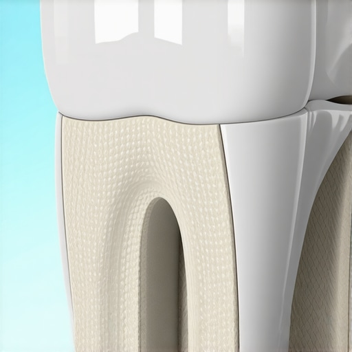 Anatomy of a Dental Crown Margin Illustration showing the critical margin area where a dental crown meets the natural tooth and gum line.