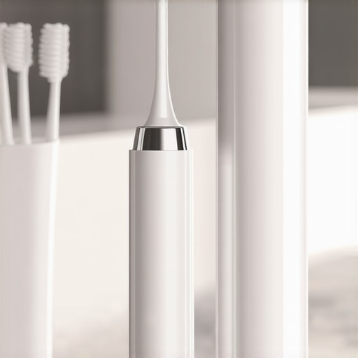 Professional water flosser and interdental brushes for crown maintenance.