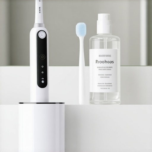 High-tech dental tools for maintaining family oral hygiene and fresh breath.