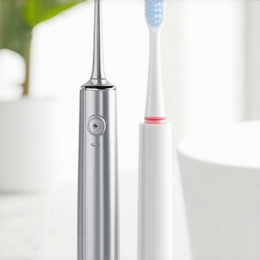 Water flosser and sonic toothbrush for dental crown care