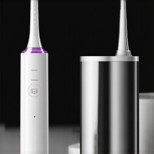 High-Tech Oral Care Tools for Longevity An electric toothbrush and water flosser representing advanced dental maintenance tools.