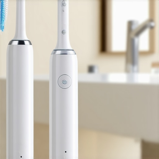 An electric toothbrush with a pressure sensor and a water flosser for crown maintenance.