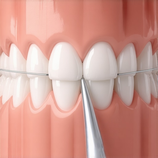 How to clean under a permanent retainer without the struggle