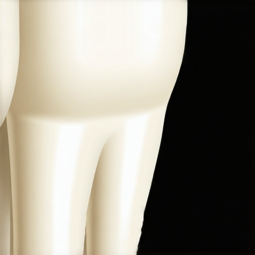 Maintaining a dental crown and gum health A detailed look at a well-maintained dental crown and healthy gum tissue