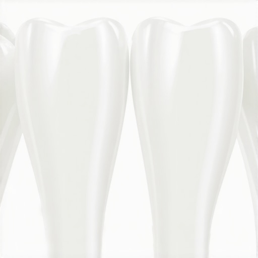 Microscopic Dental Crown Margin Leakage Close-up of a dental crown margin and gum line showing potential for microscopic leakage.