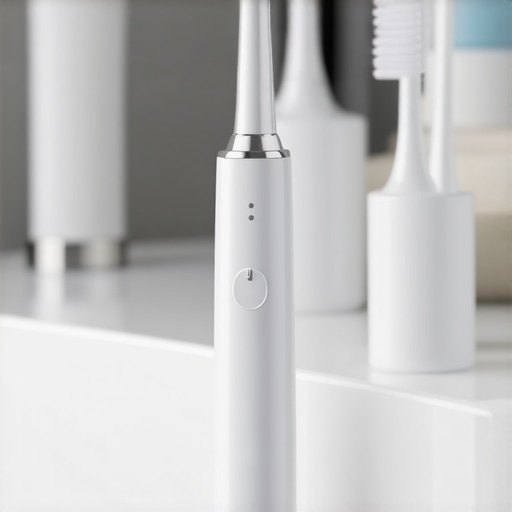 Electric toothbrush and interdental brushes for effective cleaning of teeth and dental crowns.