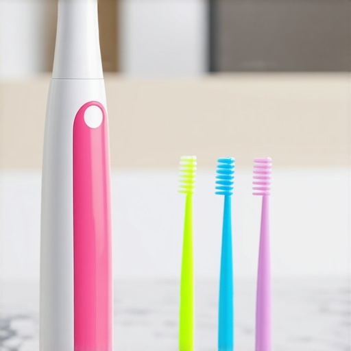 Modern Dental Tools for Long-Term Maintenance A person using an interdental brush to clean between dental crowns.