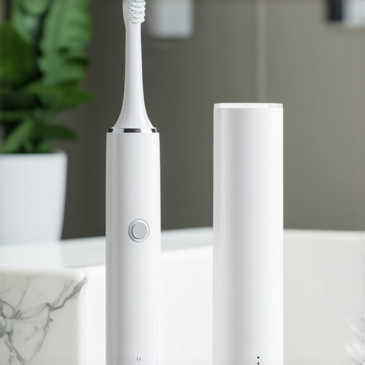 Electric toothbrush and water flosser for dental maintenance