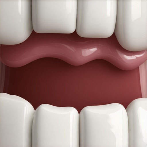 Close-up of a professionally fitted dental crown meeting healthy gum tissue without gaps.