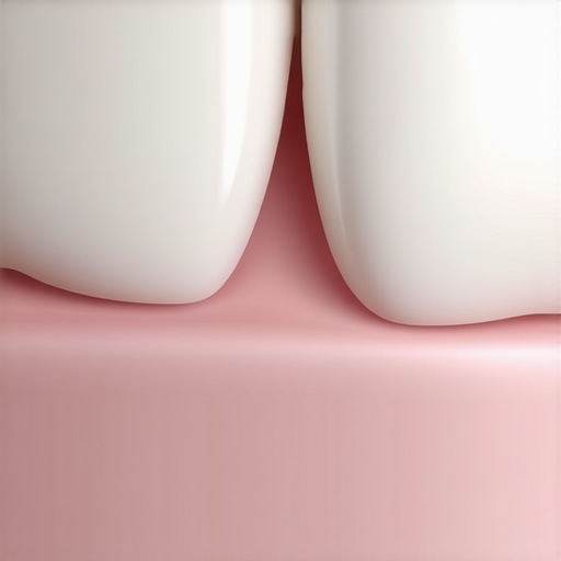 Precision Dental Crown Margin Close-up of a dental crown meeting the gum line to show the importance of marginal integrity.