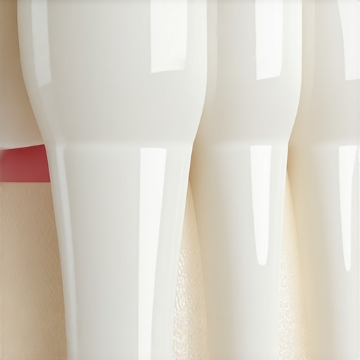 Close up of a dental crown fitting onto a molar tooth showing the margin seam.