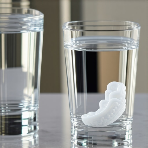A custom-fit clear mouthguard for kids sports safety