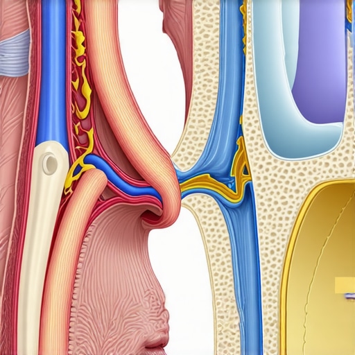 Relationship Between Sinuses and Upper Teeth Roots Diagram showing how sinus pressure affects upper molar nerves