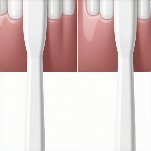Comparison of toothbrush bristle hardness on dental enamel.