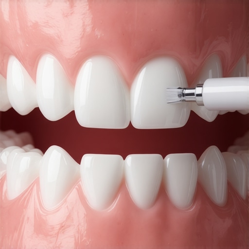 The best way to clean plaque from under a dental bridge