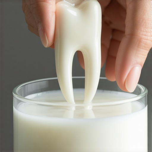 The best way to handle a tooth that was knocked out completely