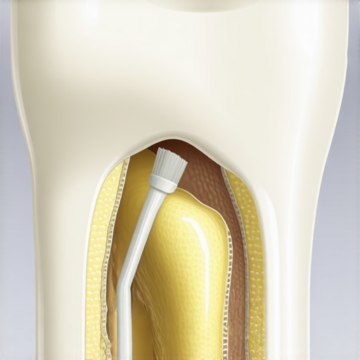 Tooth Enamel Erosion Illustration Illustration showing how hard brushing wears down enamel and reveals yellow dentin