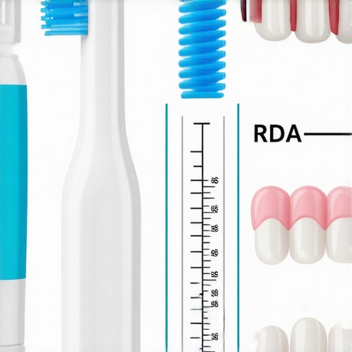Dental chart showing the difference between abrasive and gentle toothpastes to protect new adult enamel.